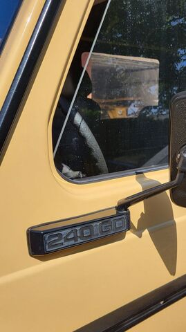 MERCEDES-BENZ G 240 240GD Cabrio "1979" Nummer 397!!