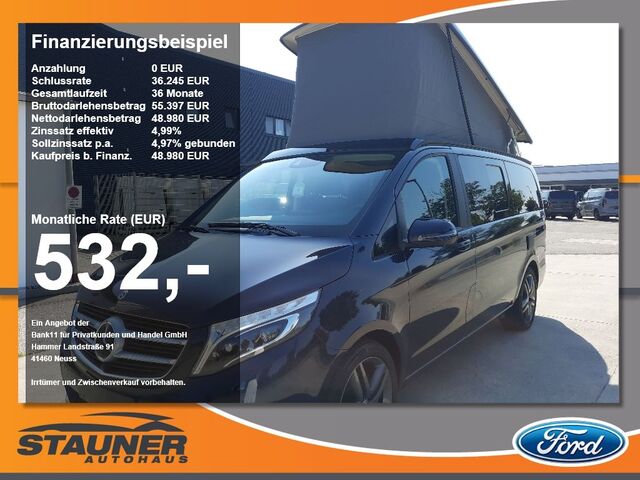 MERCEDES-BENZ V 250 d Vito Marco Polo AHK abnehmbar Aufstelldac