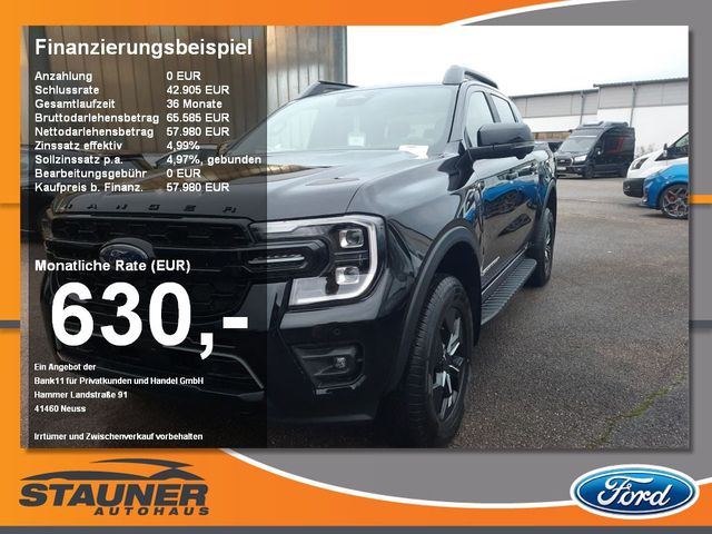 FORD Ranger Doka 2.3l Stormtrak PHEV Laderaumrollo
