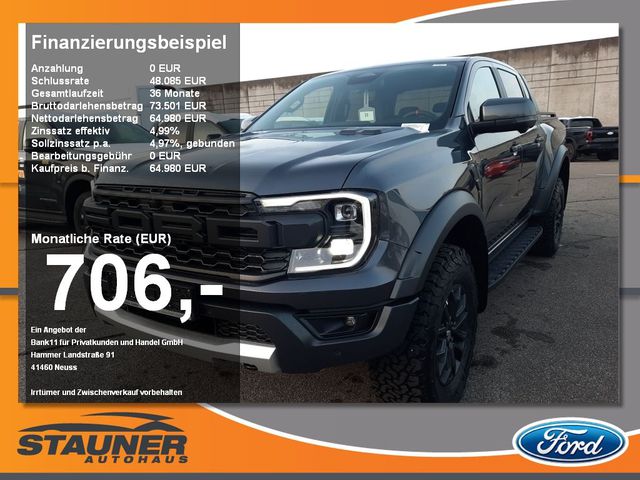 FORD Raptor 3.0l Doka RFK, AHK, PDC, LED -Paket