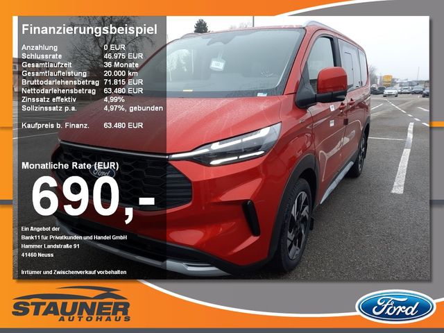 FORD Tourneo Custom 2.0l 320 L1 Active AWD 0% FIN