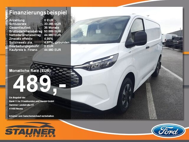FORD Transit Custom Trend 320L1 Elektro 0% FIN