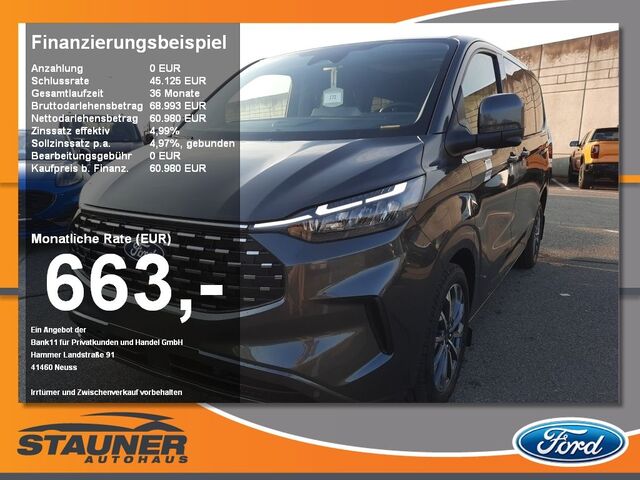 FORD Tourneo Custom 2.0l 320L1 AWD Titanium X Navi