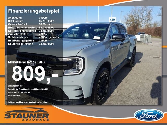 FORD Ranger MS-RT 2.3l PHEV LED 360°Kamera B&O