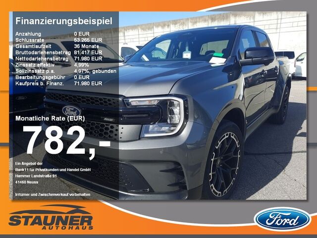 FORD Ranger MS-RT 2.3l PHEV LED 360°Kamera B&O
