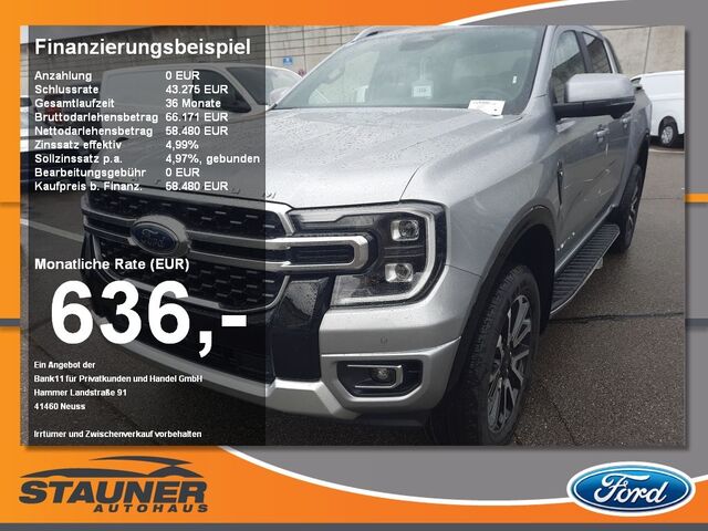 FORD Ranger DOKA Platinum 3.0l EcoBlue LED, AHK, RFK