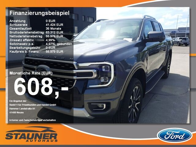 FORD Ranger DOKA Platinum 3.0l EcoBlue LED, AHK, RFK