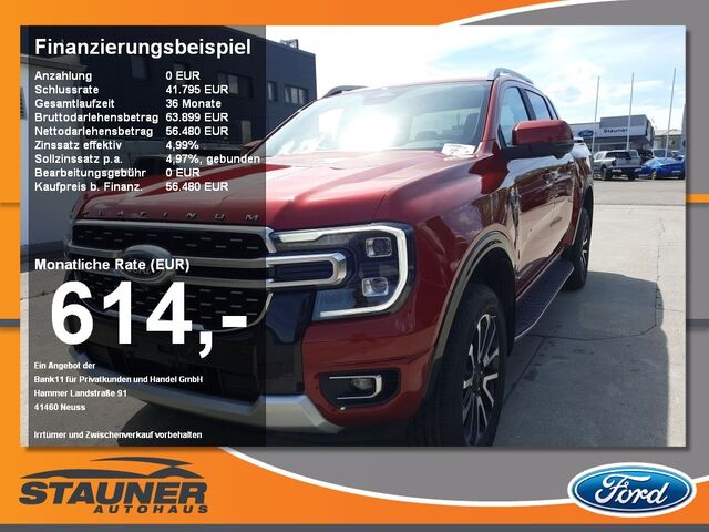 FORD Ranger DOKA Platinum 3.0l EcoBlue LED, AHK, RFK