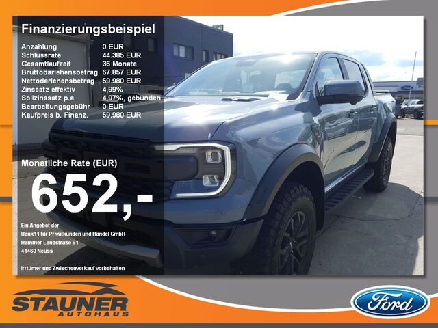 FORD Raptor 2.0l Doka RFK, AHK, PDC, LED, Rollo