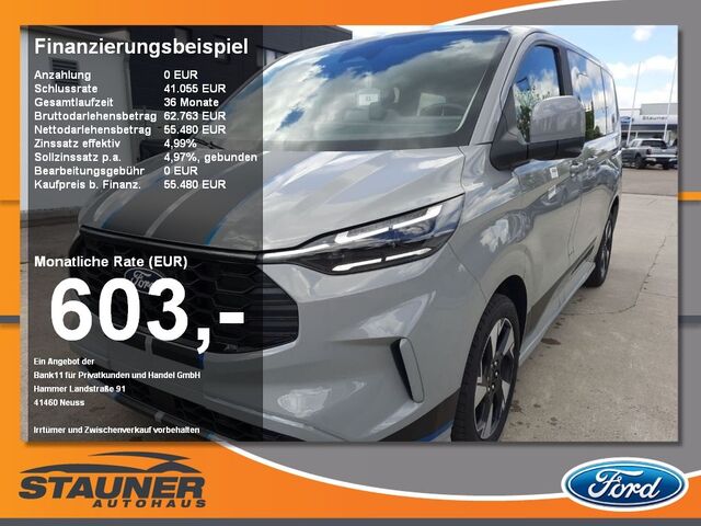 FORD Tourneo Custom 2.0l EcoBlue 320L1 Sport AWD AHK