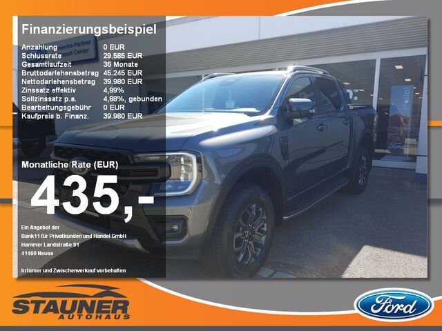 FORD Ranger DOKA Wildtrak 2.0l EcoBlue AHK LED