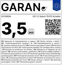 HYUNDAI i20 1.2 Select / SOFORT lieferbar