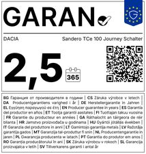 DACIA Sandero TCe 100 Journey
