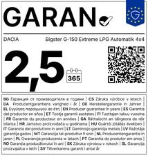 DACIA Bigster G-150 Extreme 4x4 LPG