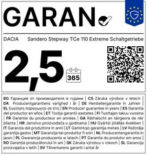 DACIA Sandero Stepway TCe 110 Extreme