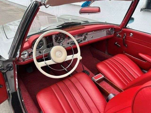 Mercedes-Benz SL 230 Pagode Schalter-Hardtop-Notsitz