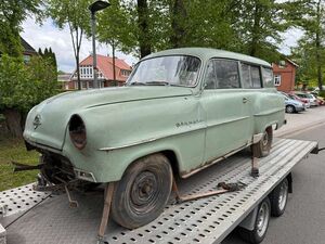 Opel Rekord Olympia Caravan *zum Restaurieren*Pappbrief vorhanden*2.Hand*