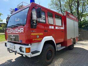 MAN  8.163 LF 8/6 Metz FGL Feuerwehr *Allrad*nur 29 TKM