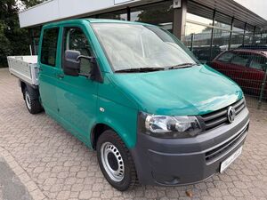 VW T5 Transporter Pritsche Doka 2.0 TDI 4Motion *HU neu*1.Hand*Scheckheft*Klima*AHK*