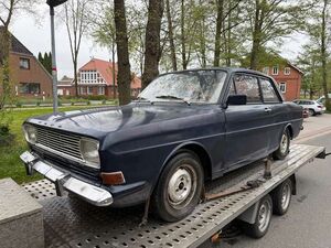 Ford Taunus 15M P6 *zum Aufarbeiten*original Pappbrief*