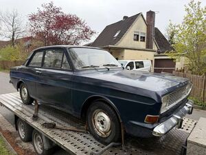 Ford Taunus 15M P6 *zum Aufarbeiten*original Pappbrief*