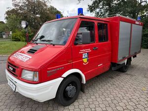 Iveco Daily 49-10 Turbo D Classic Feuerwehr TSF *nur 16.400 km*HU 1/2028*AHK*6 Sitze*