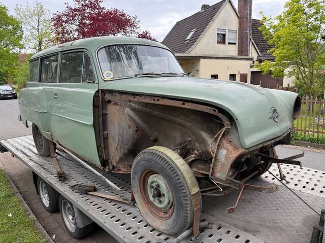 Opel Rekord Olympia Caravan *zum Restaurieren*Pappbrief vorhanden*2.Hand*