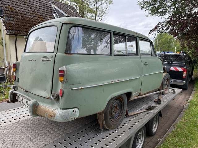 Opel Rekord Olympia Caravan *zum Restaurieren*Pappbrief vorhanden*2.Hand*