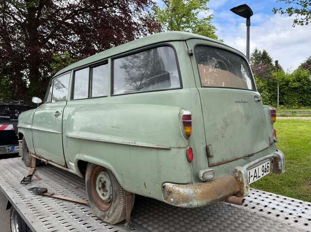 Opel Rekord Olympia Caravan *zum Restaurieren*Pappbrief vorhanden*2.Hand*