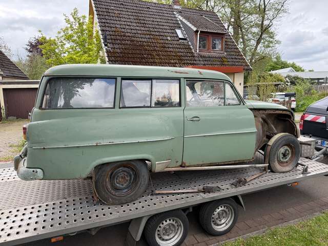 Opel Rekord Olympia Caravan *zum Restaurieren*Pappbrief vorhanden*2.Hand*