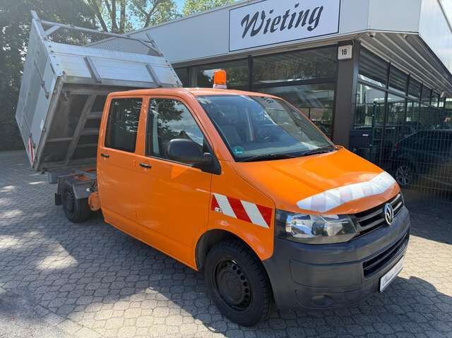 VW T5 Transporter Doka Pritsche Dreiseitenkipper 2.0 TDI *DSG*Klima*