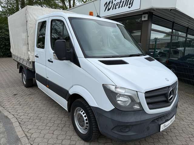 Mercedes-Benz Sprinter 213 CDI Pritsche Doka *2.Hand*Klima*AHK*GJ-Reifen*