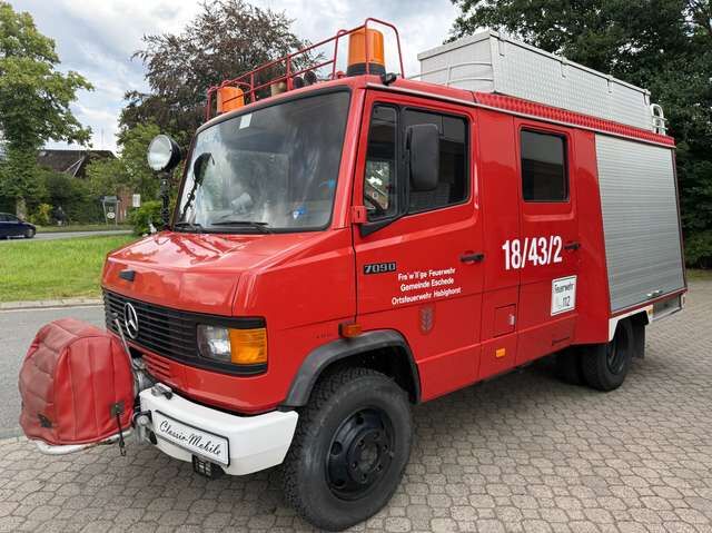 Mercedes-Benz Vario 709 D T2 Feuerwehr *nur 41 TKM*H-Kennzeichen*HU neu*AHK*