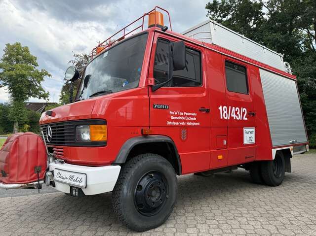 Mercedes-Benz Vario 709 D T2 Feuerwehr *nur 41 TKM*H-Kennzeichen*HU neu*AHK*