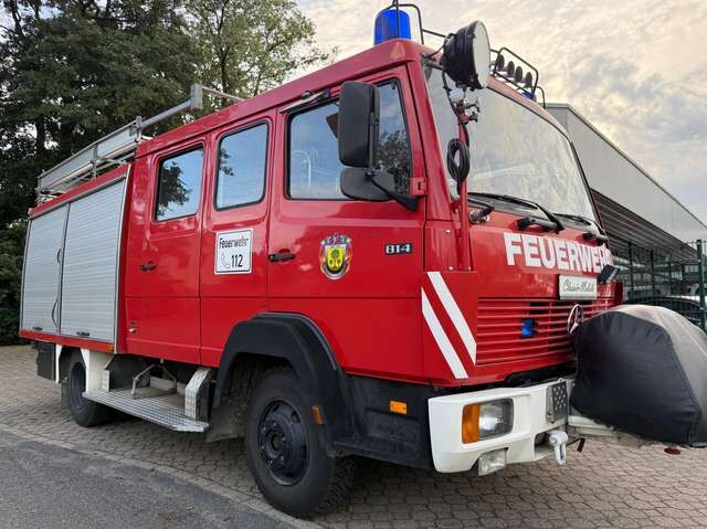 Mercedes-Benz  814 Feuerwehr LF 8 *nur 30 TKM*HU/H-Kennzeichen*