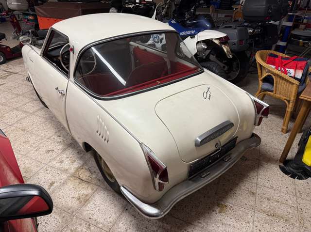 Oldtimer Goggomobil Goggo TS 250 Coupé *Pappbrief*stand länger*