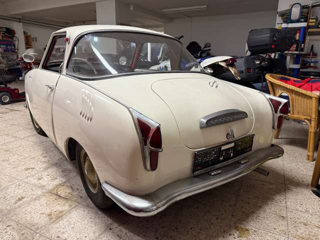 Oldtimer Goggomobil Goggo TS 250 Coupé *Pappbrief*stand länger*
