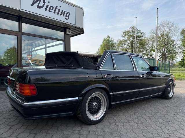 Mercedes-Benz 500 SEL W126 Cabrio *seltener Umbau*nur 126 TKM*HU neu*H-Kennzeichen*2.Hand*