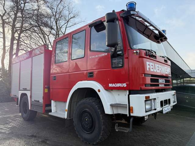 Iveco  Magirus FF 95 E 18 LF 8/6 Feuerwehr Allrad*26 TKM*