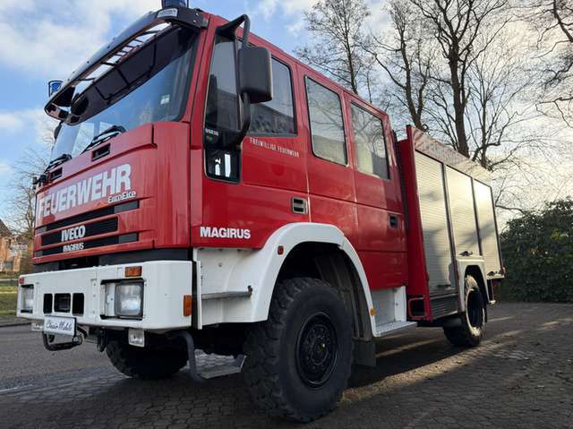 Iveco  Magirus FF 95 E 18 LF 8/6 Feuerwehr Allrad*26 TKM*
