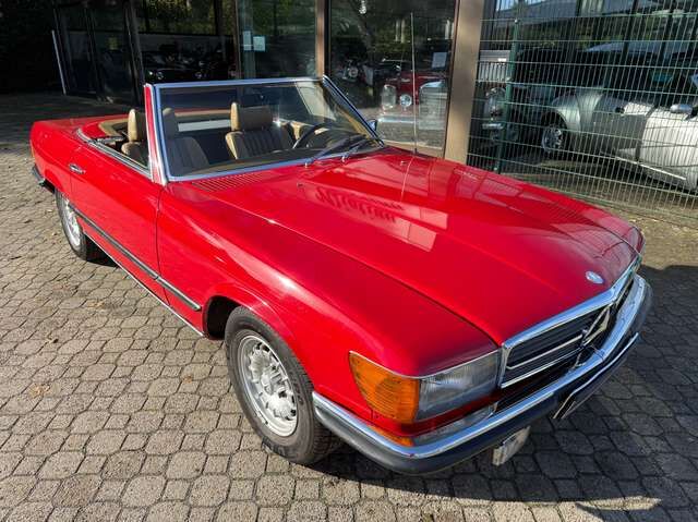 Mercedes-Benz 350 SL R107 *deutsches Fahrzeug*Historie*Schalter*HU 8/2028