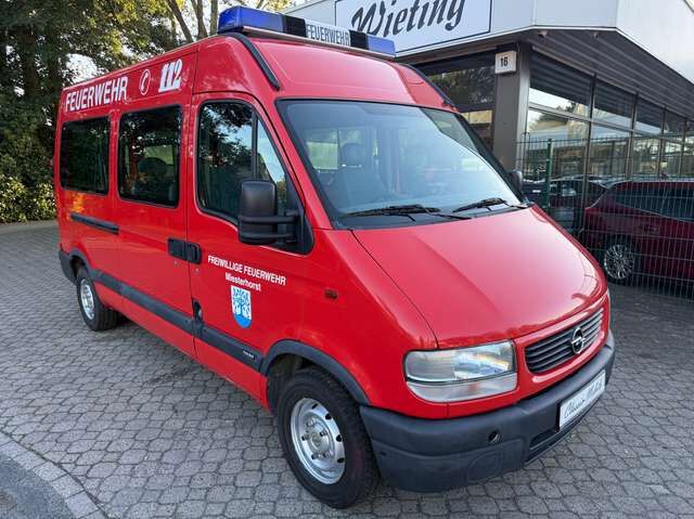 Opel Movano A 2.8 DTI L2H2 Feuerwehr ELF *nur 66 TKM*9 Sitze*HU neu*AHK*