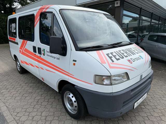 Fiat Ducato 2.5 D Combinato Feuerwehr *9 Sitze*1.Hand*HU neu*nur 132 TKM*AHK*