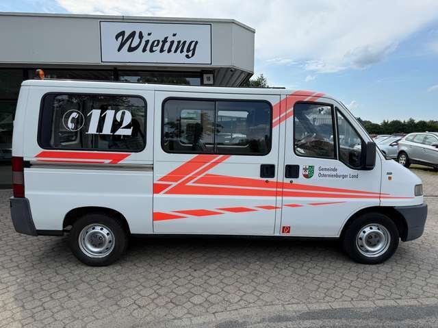 Fiat Ducato 2.5 D Combinato Feuerwehr *9 Sitze*1.Hand*HU neu*nur 132 TKM*AHK*