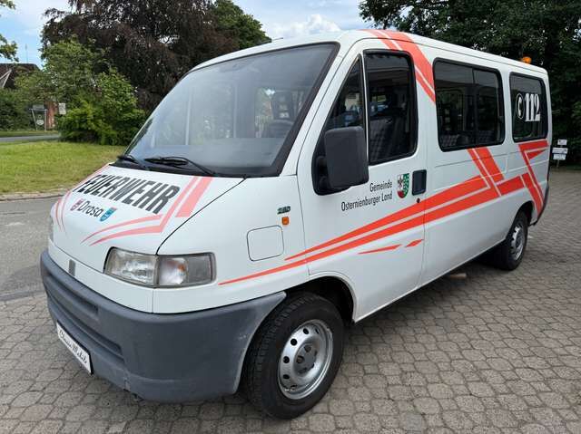 Fiat Ducato 2.5 D Combinato Feuerwehr *9 Sitze*1.Hand*HU neu*nur 132 TKM*AHK*