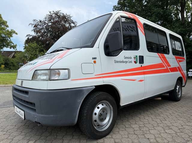 Fiat Ducato 2.5 D Combinato Feuerwehr *9 Sitze*1.Hand*HU neu*nur 132 TKM*AHK*