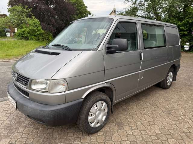 VW T4 2.5 TDI Halbkasten Mixto *HU neu*6 Sitze*LKW-Zulassung*Metallic*