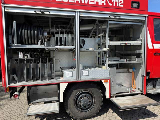 MAN  8.163 LF 8/6 Metz FGL Feuerwehr *Allrad*nur 29 TKM