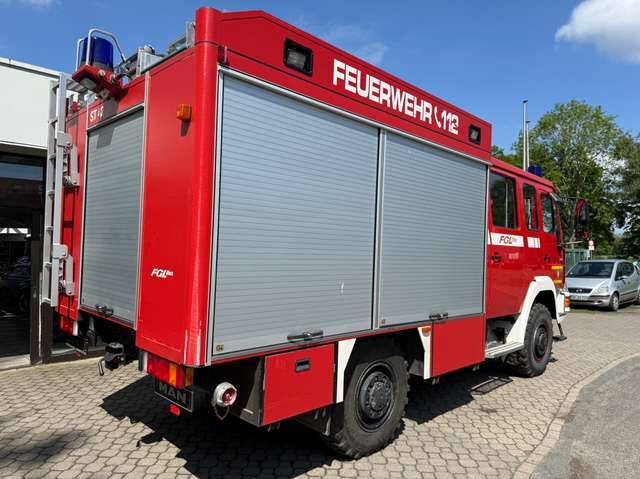 MAN  8.163 LF 8/6 Metz FGL Feuerwehr *Allrad*nur 29 TKM