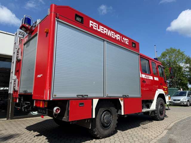 MAN  8.163 LF 8/6 Metz FGL Feuerwehr *Allrad*nur 29 TKM